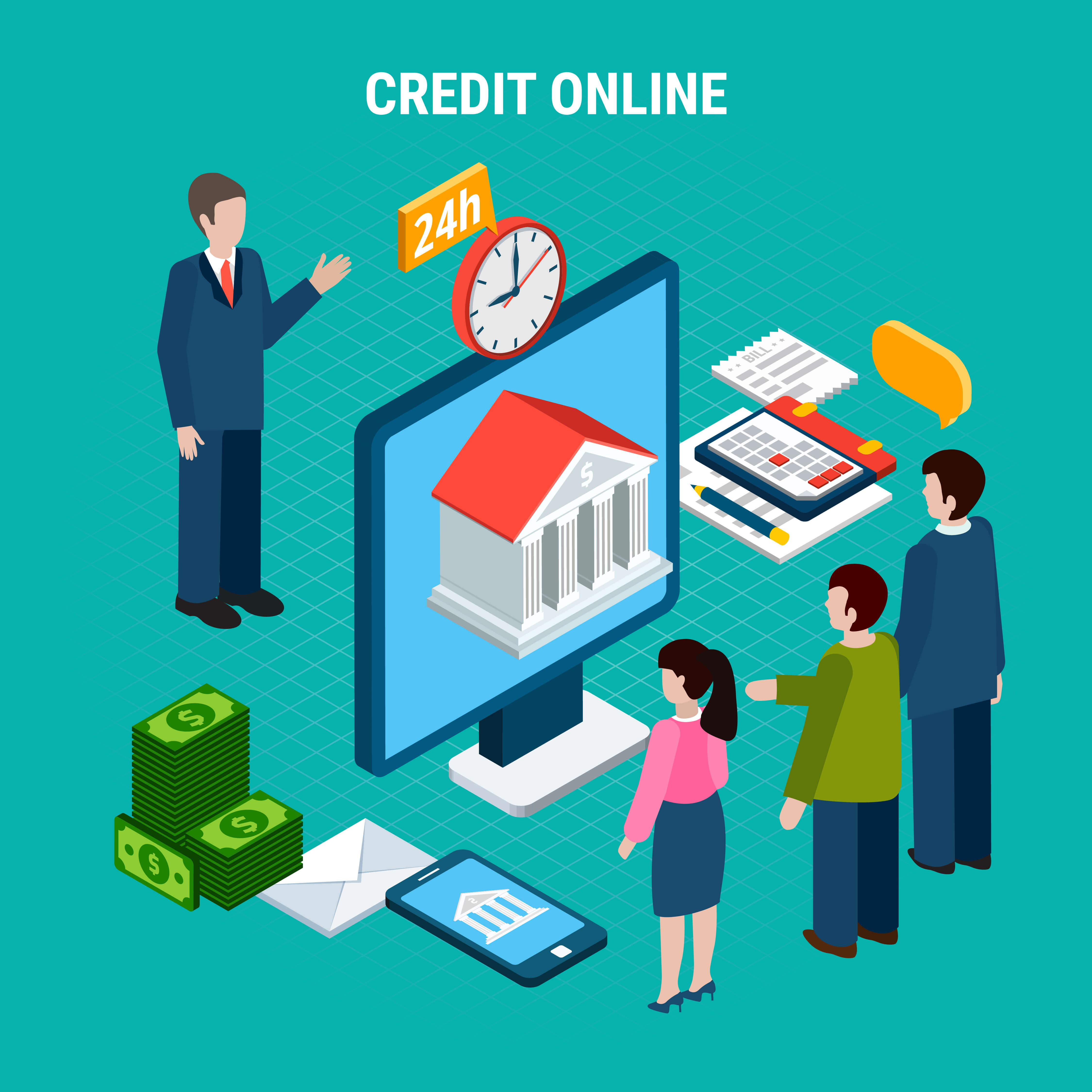 What is an online loan service